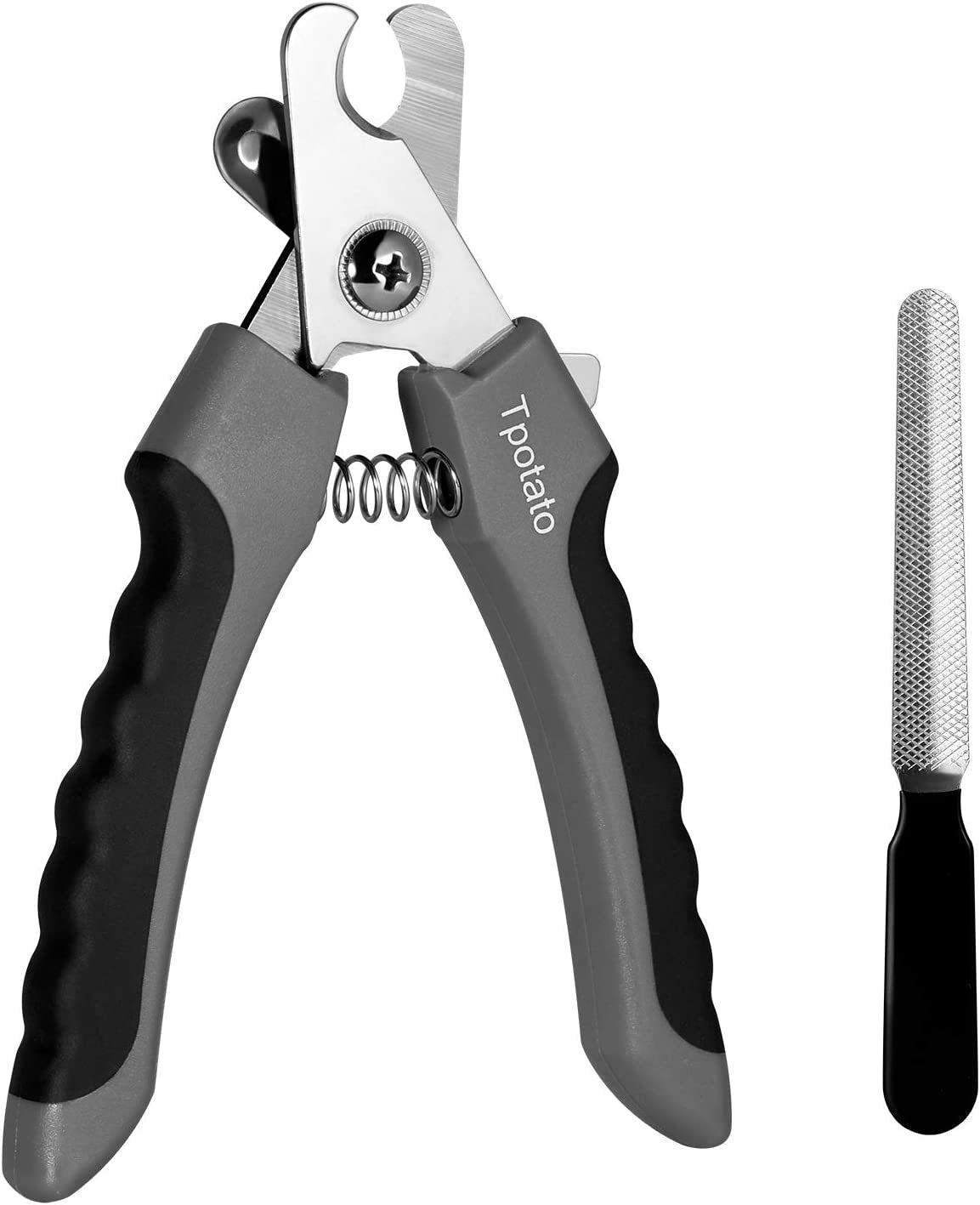 Dog Nail Clippers, Dog Nail Trimmer Large Breed with Quick Sensor,Safari Professional Cat Nail Clipper with Safety Guard and Nail File.